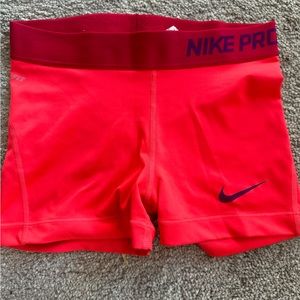 Nike Pro XS small shorts